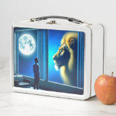 Lunch Box Art Lion (En situation)