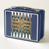 Lunch Box art numérique oiseaux (Dos)