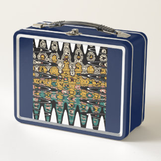 Lunch Box art numérique oiseaux