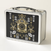 Lunch Box Art populaire allemand Bauernmalerei (Dos)