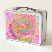 Lunch Box Art Super rétro rose, jaune et magenta (Dos)