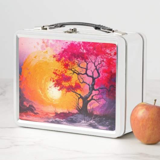 Lunch Box Artsy Sunset (En situation)