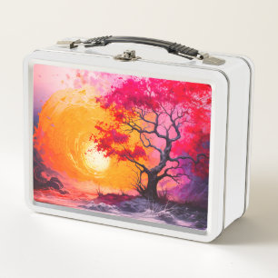 Lunch Box Artsy Sunset