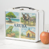 Lunch Box Aruba multivu aquarelle (En situation)