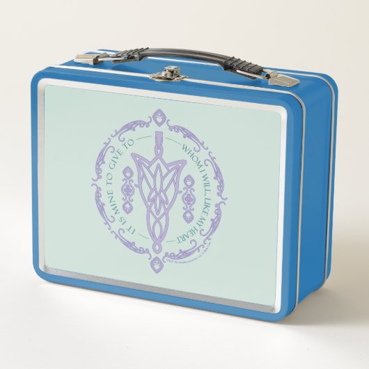 Lunch Box ARWEN™ Evenstar Quote Graphic (Devant)