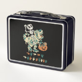 Lunch Box ASL Halloween II heureux - belle saison Éffrayante (Dos)
