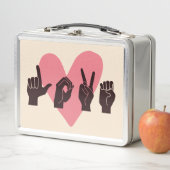 Lunch Box ASL Love IV - Saint Valentin (En situation)