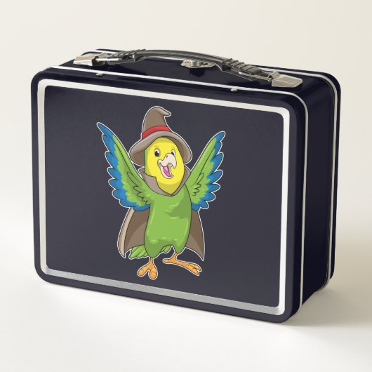Lunch Box Assistant Parrot en tant qu'assistant avec Casquet (Dos)