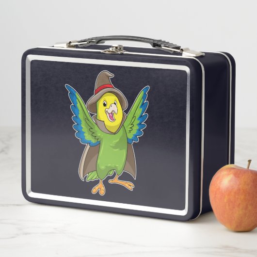 Lunch Box Assistant Parrot en tant qu'assistant avec Casquet (En situation)