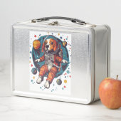 Lunch Box Astronaute Beagle � Chien Explorateur Spatial (En situation)