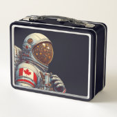 Lunch Box Astronaute canadien dans l'espace profond (Dos)