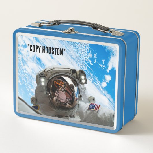 Lunch Box Astronaute dans l'espace (Devant)