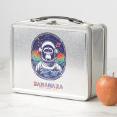 Lunch Box Astronaute du singe spatial (En situation)
