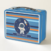 Lunch Box Astronaute Fusée Espace Enfants (Dos)