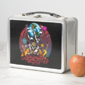 Lunch Box Atlas Space Man (En situation)