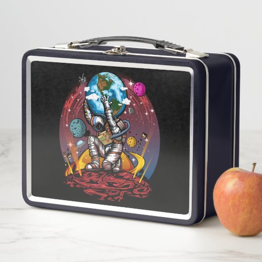Lunch Box Atlas Space Man (En situation)