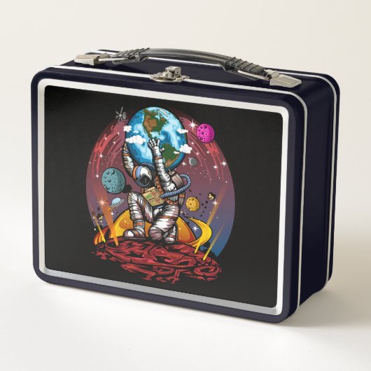 Lunch Box Atlas Space Man (Devant)