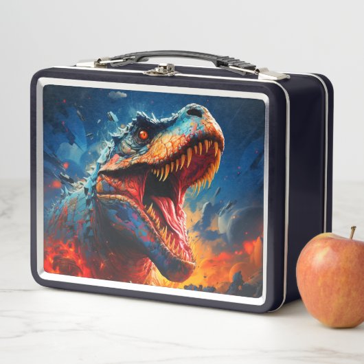 Lunch Box Attaque Dramatique de T-Rex (En situation)