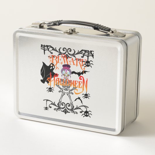 Lunch Box Attention à Halloween (Devant)