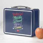 Lunch Box Attention collège, j'arrive école (En situation)