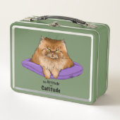Lunch Box Attitude de chat drôle (Devant)