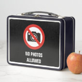 Lunch Box Aucune photo autorisée (En situation)