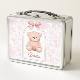 Lunch Box Aurora Conception personnalisée d'ours en peluch