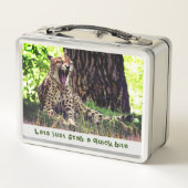 Lunch Box Aussi rapide que le Cheetah (Dos)