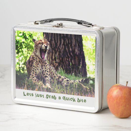 Lunch Box Aussi rapide que le Cheetah (En situation)