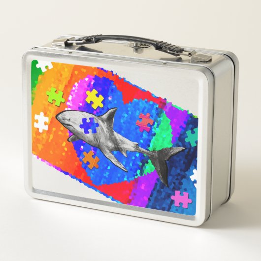Lunch Box Autism Shark (Dos)