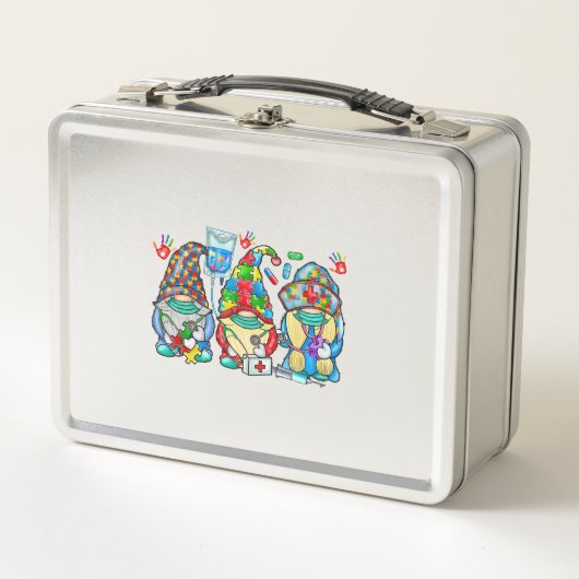 Lunch Box Autisme Nurse Gnome (Devant)