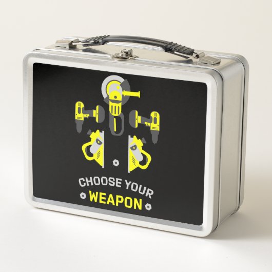 Lunch Box Auto-construction DIY Homme (Devant)