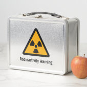 Lunch Box Avertissement de radioactivité (En situation)