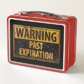 Lunch Box AVERTISSEMENT Expiration Passée - Sale Putrid Fly (Dos)