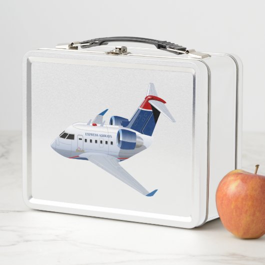 Lunch Box Avion de dessin (En situation)