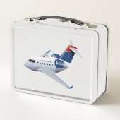 Lunch Box Avion de dessin animé (Dos)