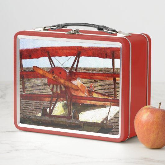 Lunch Box Avion vintage par Shirley Taylor (En situation)
