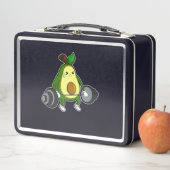 Lunch Box Avocado à Fitness avec Barbell (En situation)
