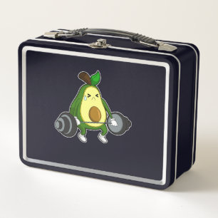 Lunch Box Avocado à Fitness avec Barbell