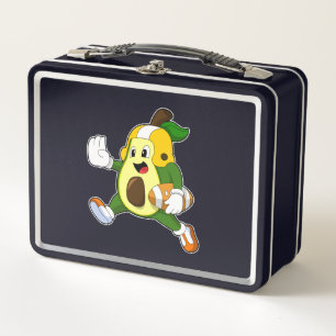 Lunch Box Avocado au football