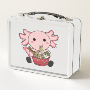 Lunch Box Axolotl Nourriture Ramen Japonais Nourriture Kawai