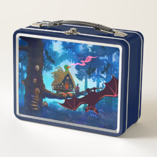 Lunch Box Baba Yaga's Bird House / Cthulu Rubber Duckie