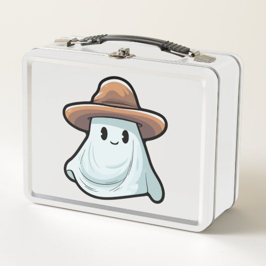 Lunch Box Baby Boo Cowboy Ghost Halloween Collection (Devant)