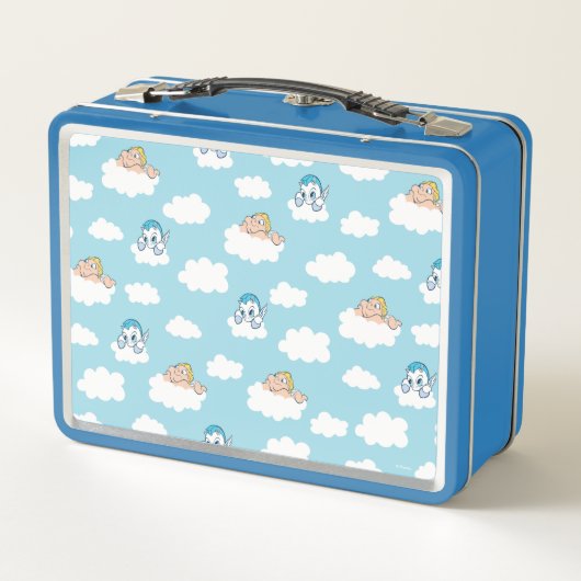 Lunch Box Baby Hercules and Pegasus Cloud Pattern Metal Lunc (Dos)