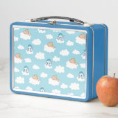 Lunch Box Baby Hercules and Pegasus Cloud Pattern Metal Lunc (En situation)