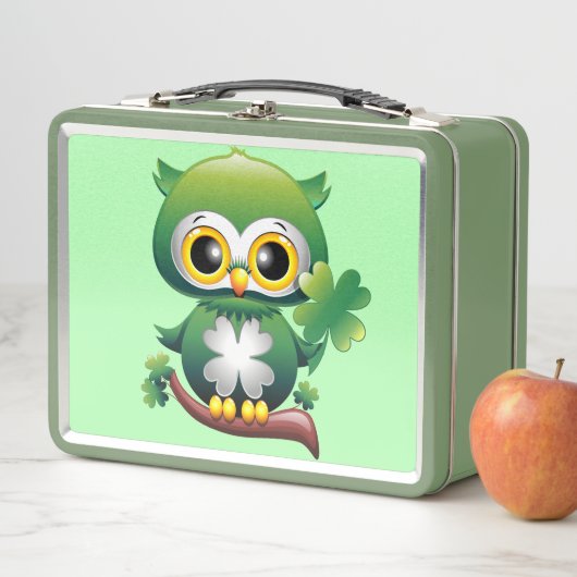 Lunch Box Baby Owl St Patrick Paddy Cartoon (En situation)
