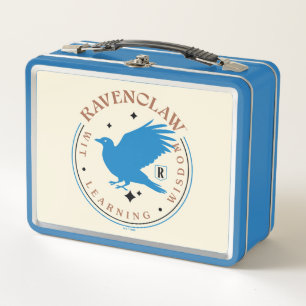 Lunch Box Badge de la Fierté de la maison d'aigle bleu RAVEN