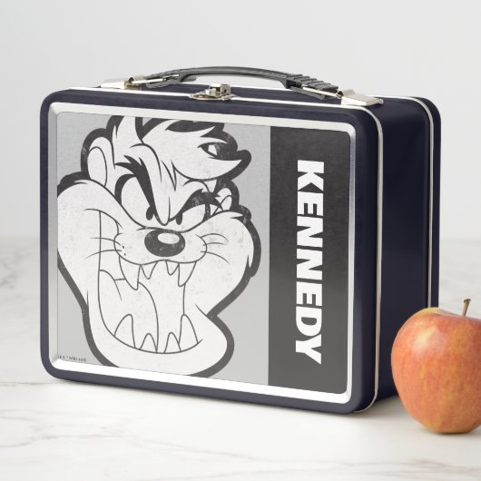 Lunch Box Badge TAZ™ Evil Grin (En situation)