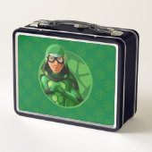 Lunch Box Badge vert Carapace (Dos)