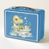 Lunch Box Bain de dinosaure mignon (Dos)